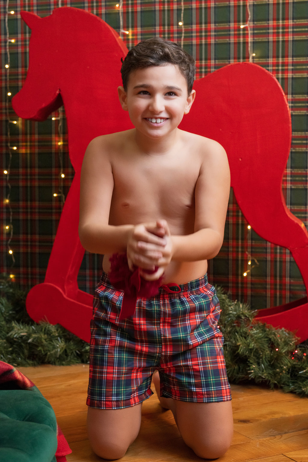 Cozy Red Short Bimbo