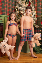 Cozy Red Short Bimbo