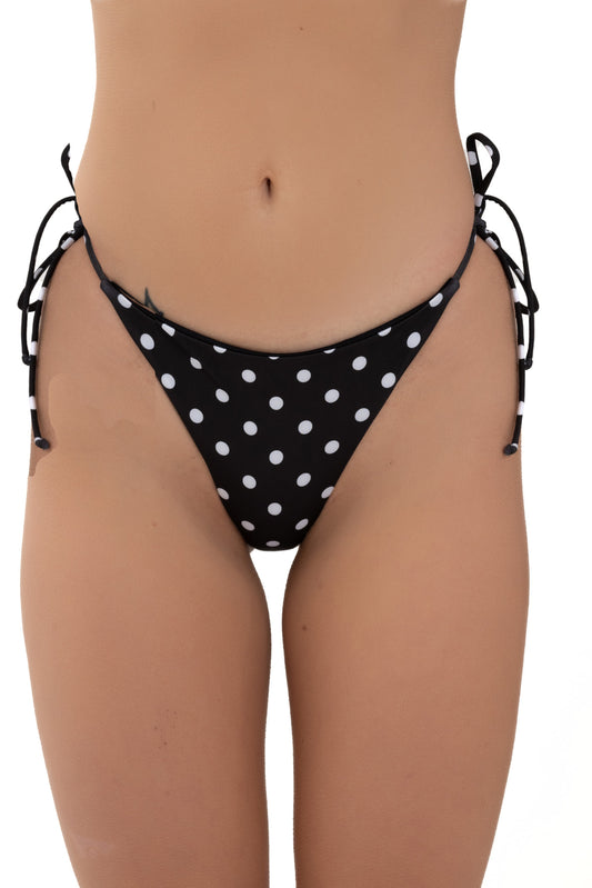 Brasiliana con lacci Pois