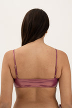 Top Con Coulisse Laminato