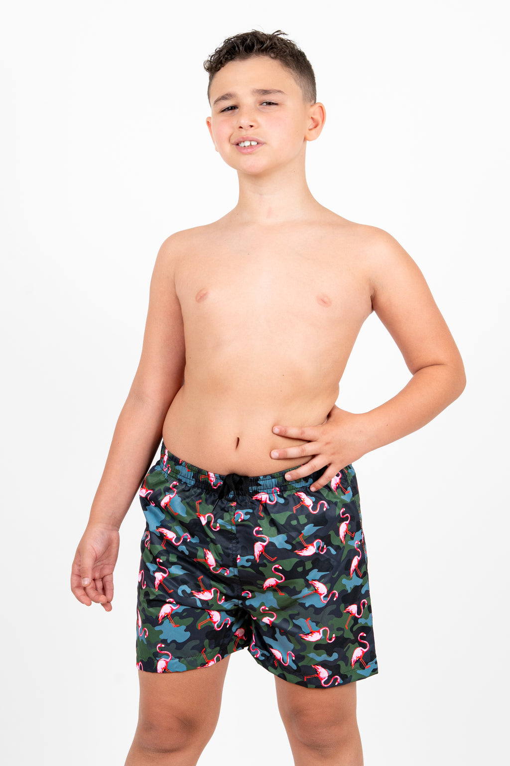 Pantaloncino Bimbo Flamingo