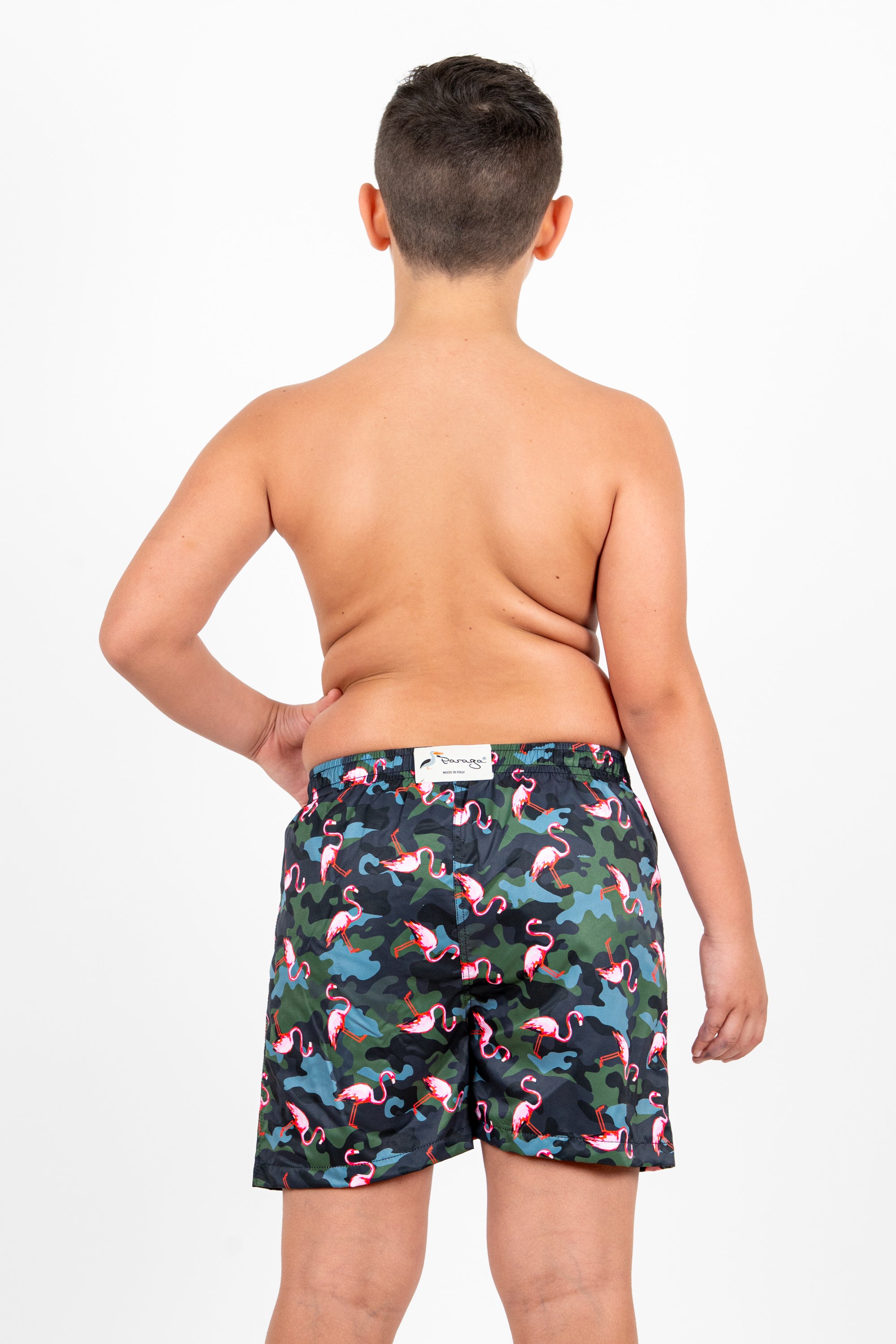 Pantaloncino Bimbo Flamingo
