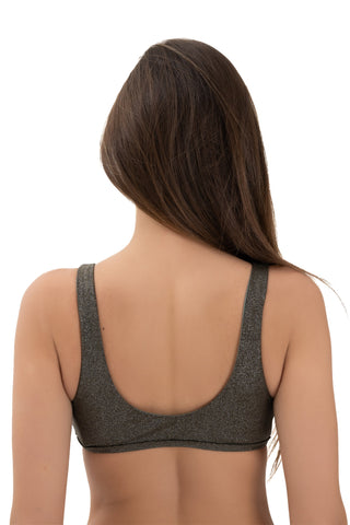 Top con gancio Glitter Army