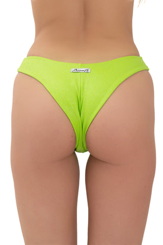 Brasiliana a V Glitter Verde