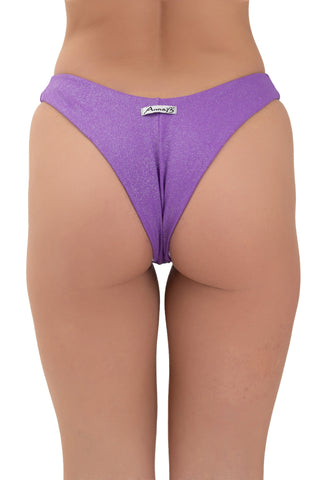 Brasiliana a V Glitter Viola