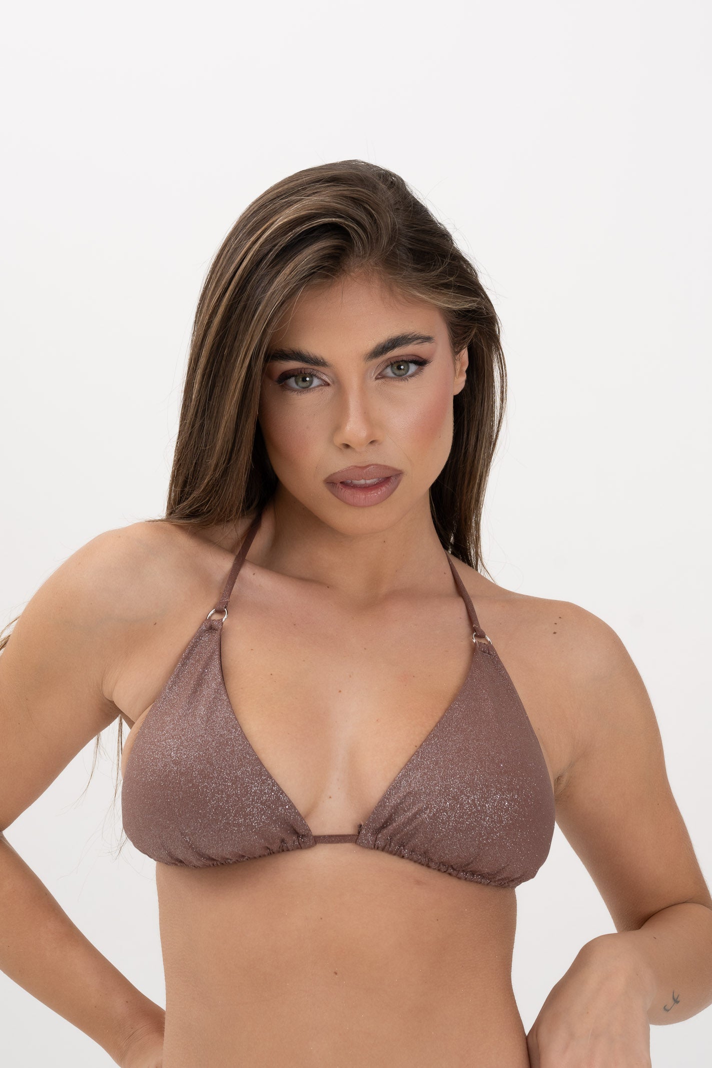 Triangolo Anellini Glitter