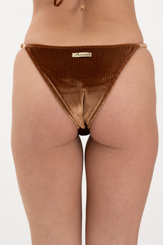 Slip Regolabile Velluto Terra