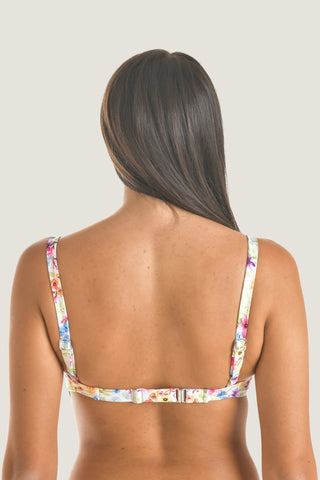 Reggiseno arricciato con ferretto