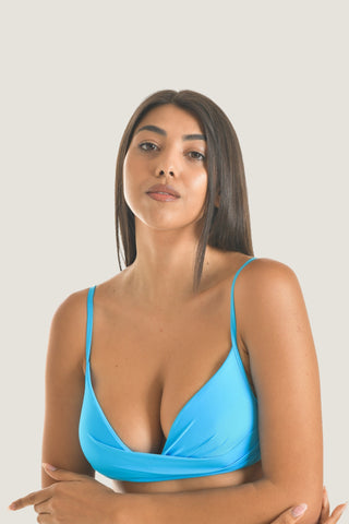 Reggiseno ad incrocio con coppe