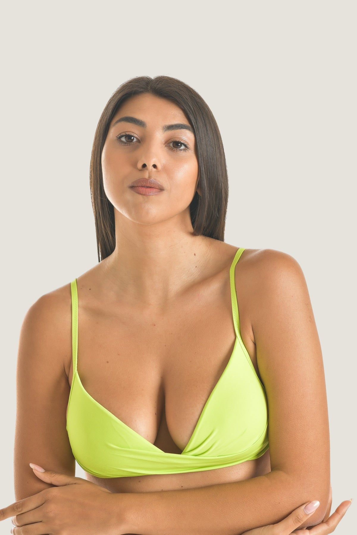 Reggiseno ad incrocio con coppe