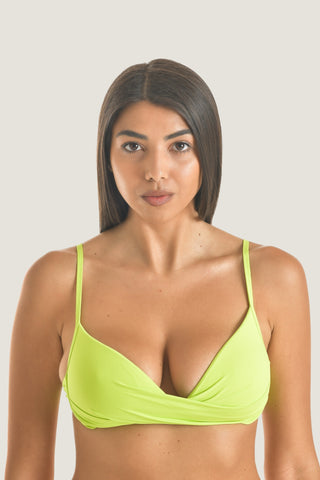 Reggiseno ad incrocio con coppe