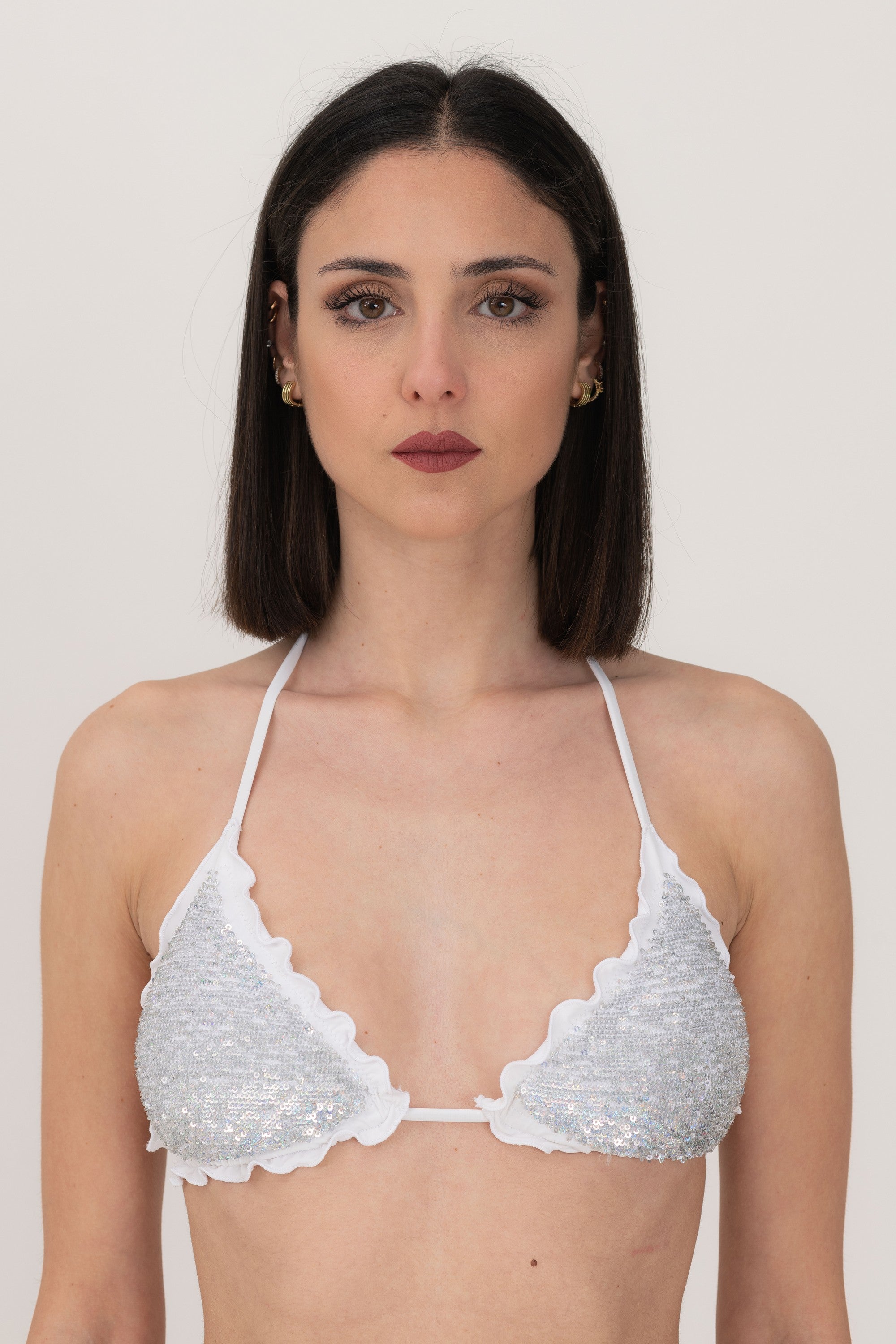 Triangolo Frou con Pailettes