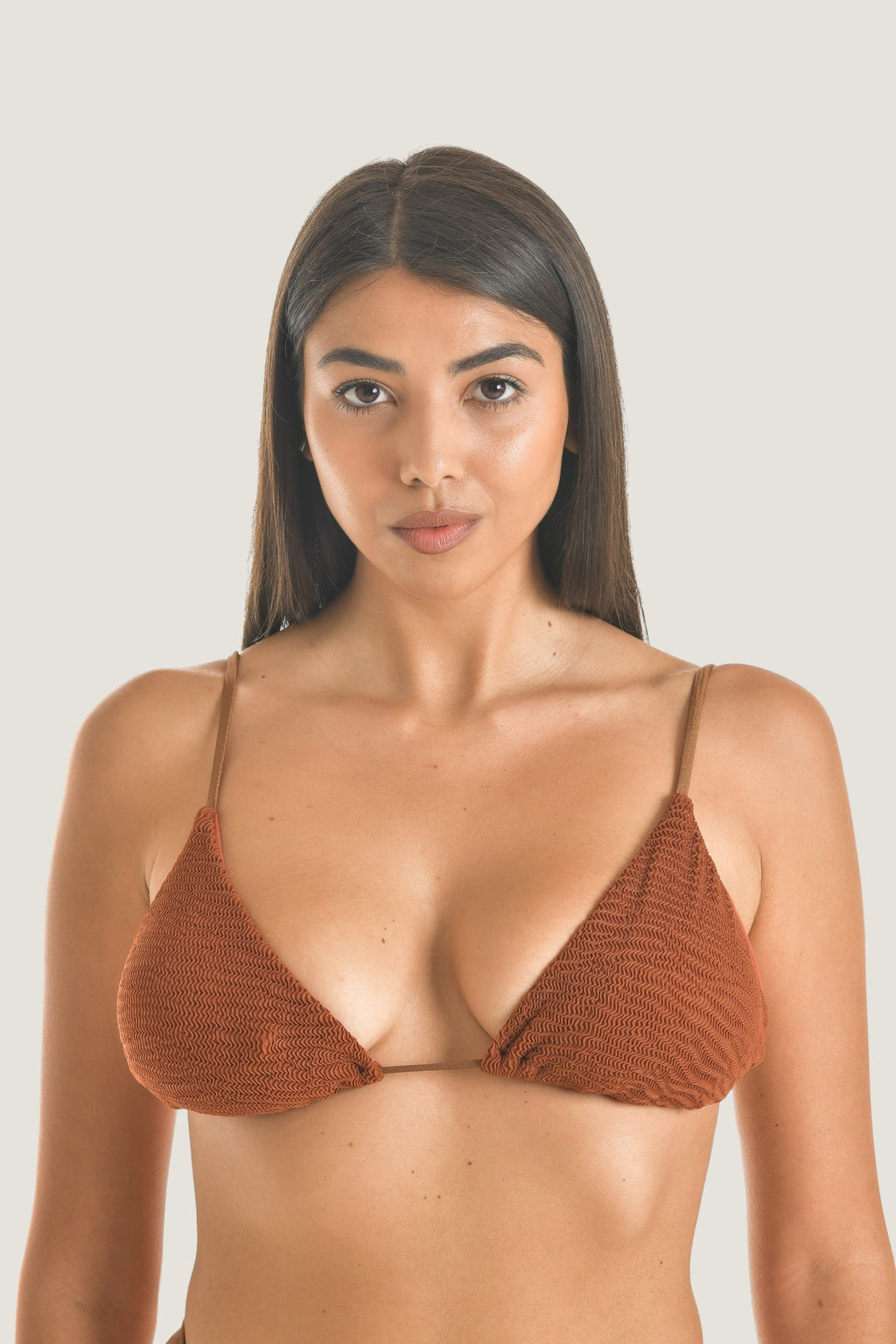 Triangolo Goffrato Marrone