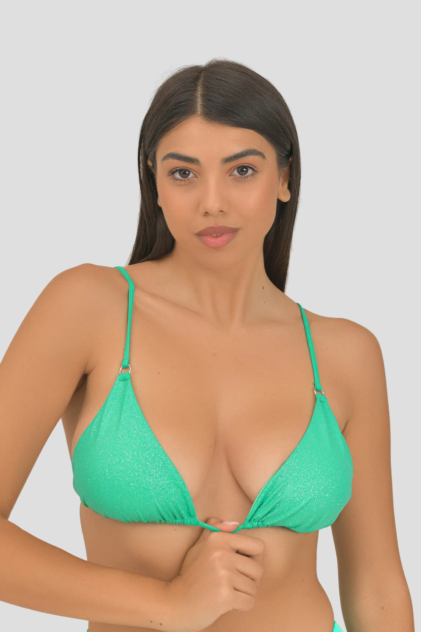 Triangolo Anellini Glitter