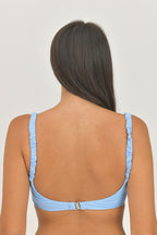 Top con Drappeggio Costina