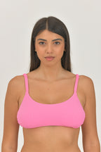 Top con Drappeggio Costina