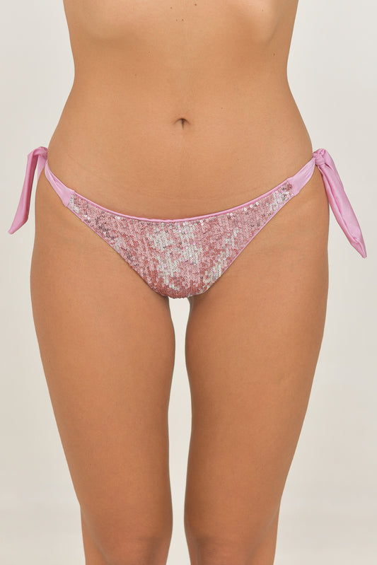 Slip classico con paillettes