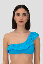 Anakyn one-shoulder top with ruffles