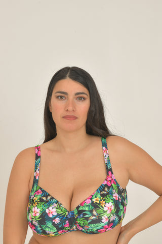 Reggiseno con nodo centrale