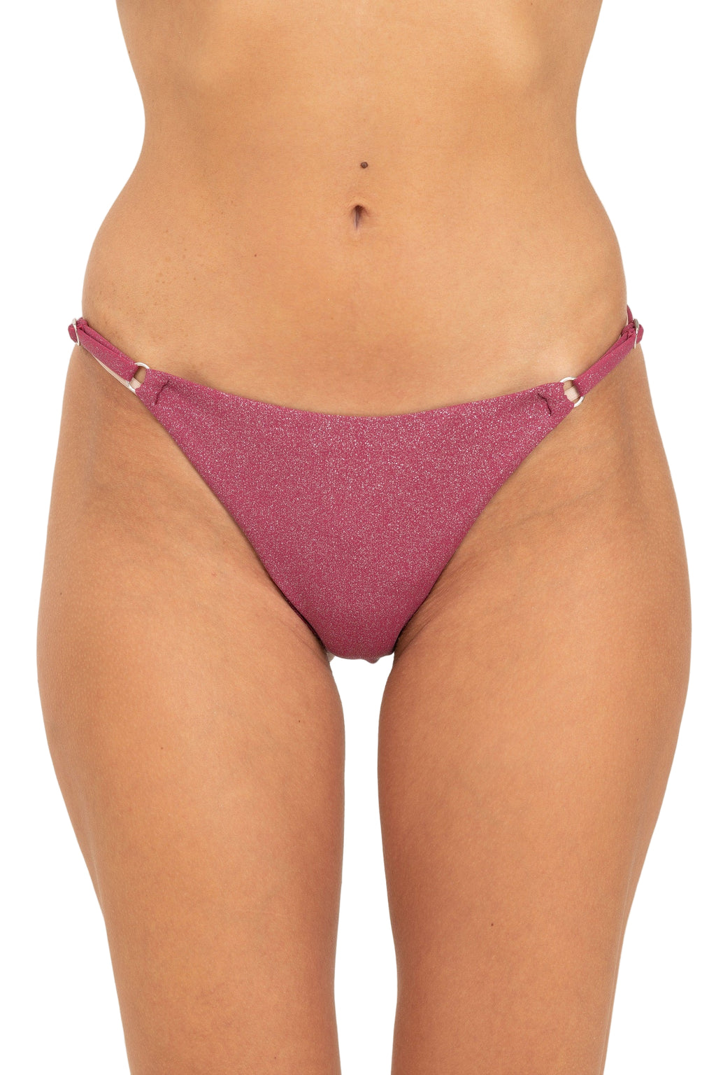 Slip con regolatori glitter