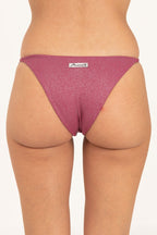 Slip con regolatori glitter