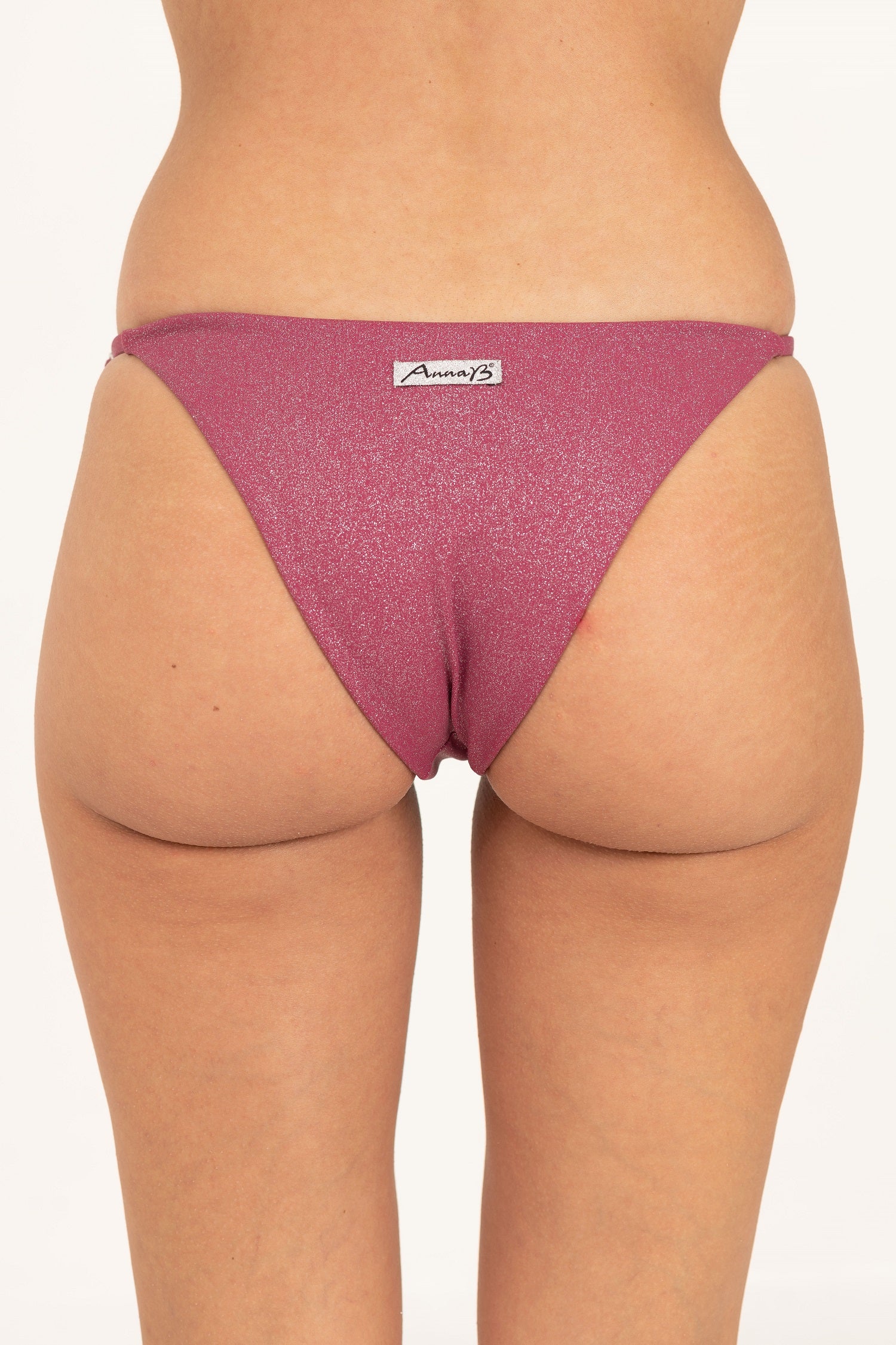 Slip con regolatori glitter