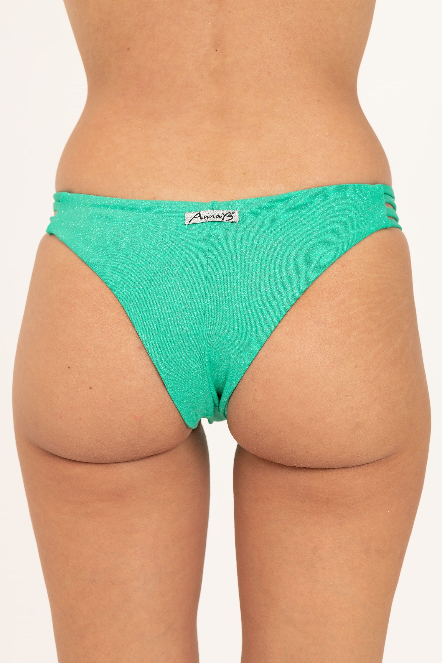 Slip con stringhe glitter