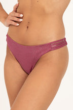 Slip con stringhe glitter