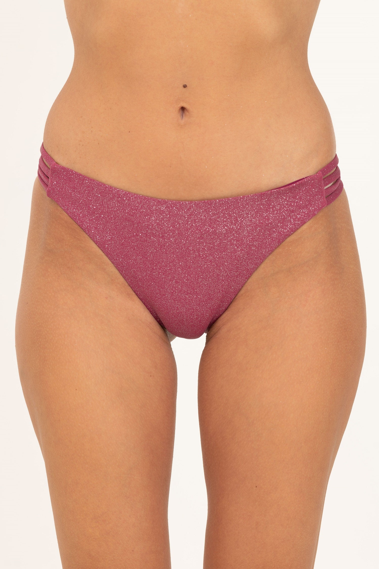 Slip con stringhe glitter