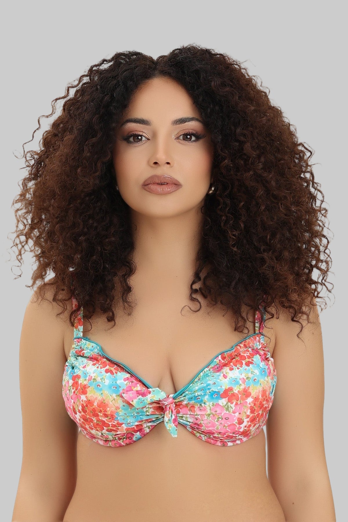 Reggiseno arricciato con ferretto