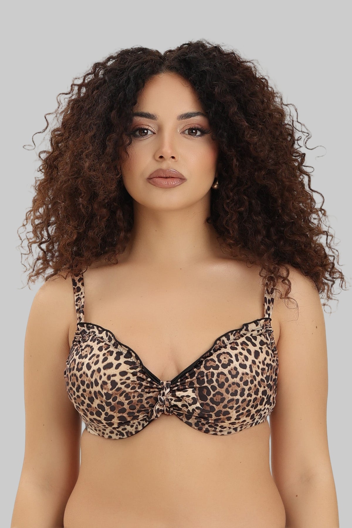 Reggiseno arricciato con ferretto