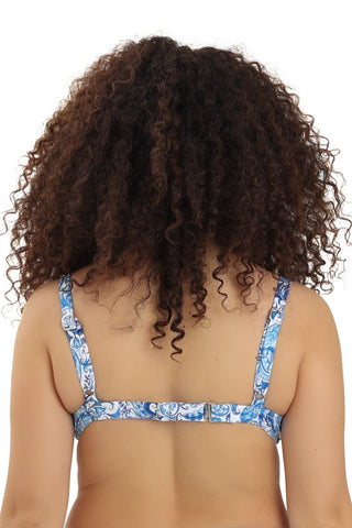 Reggiseno arricciato con ferretto