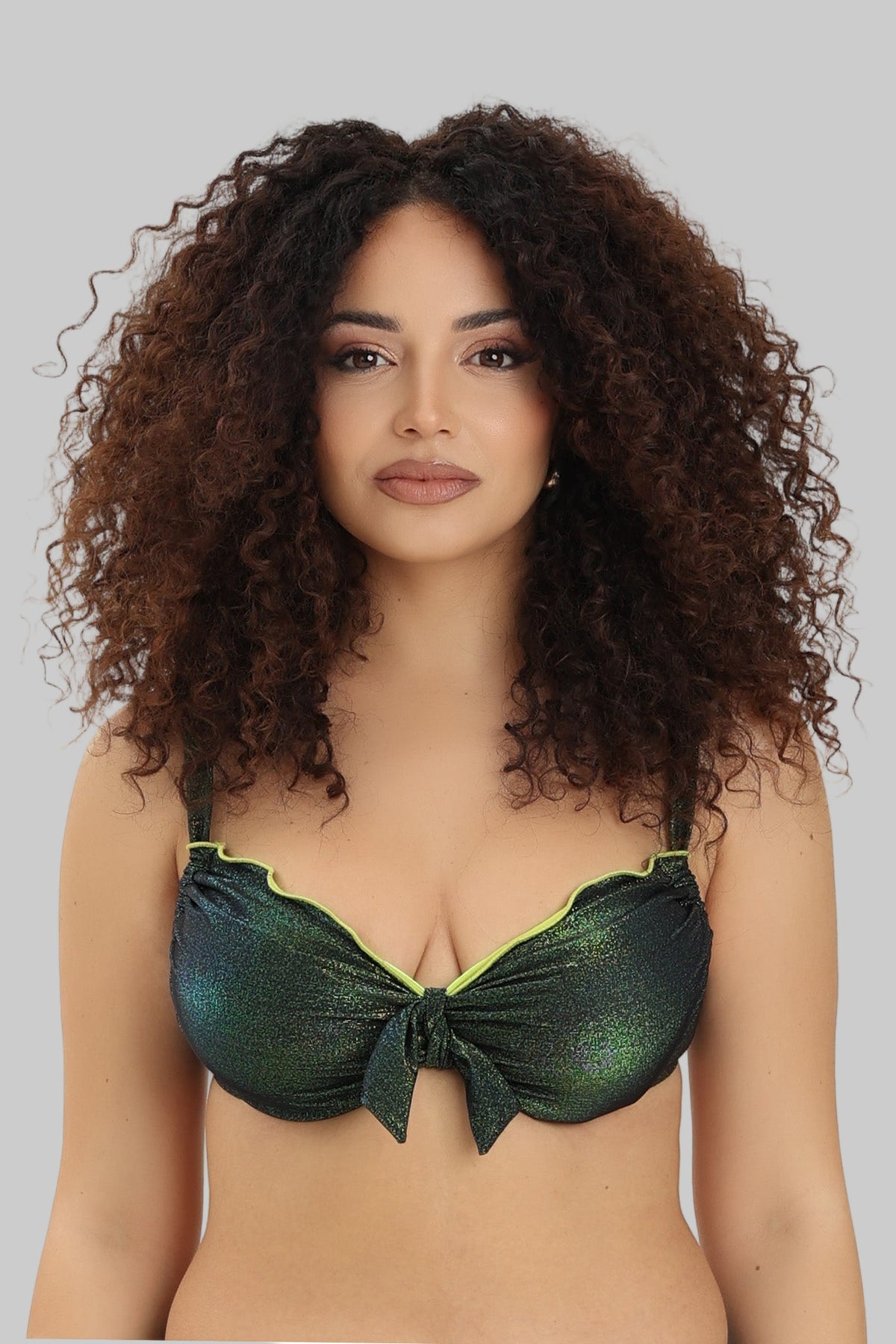 Reggiseno arricciato con ferretto
