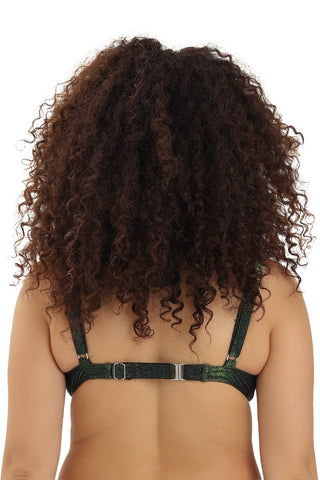 Reggiseno arricciato con ferretto