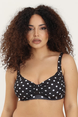 Reggiseno con nodo centrale