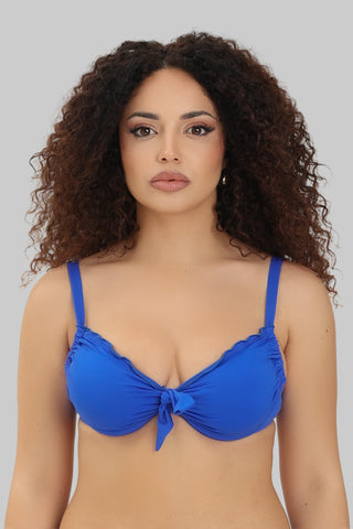 Reggiseno arricciato con ferretto