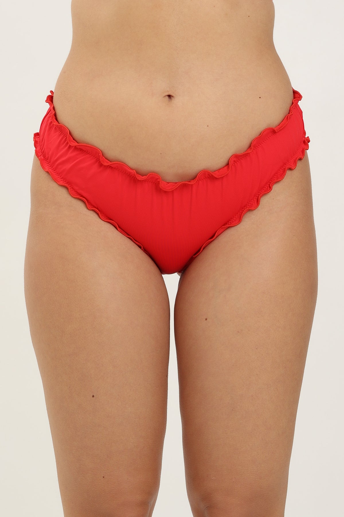 Slip Ibiza Frou 6 cm Rosso