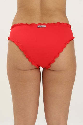 Slip Ibiza Frou 6 cm Rosso
