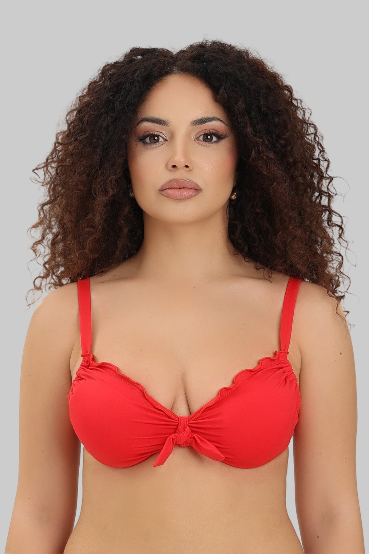 Reggiseno arricciato con ferretto