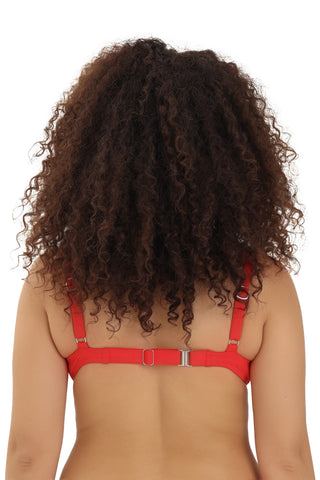 Reggiseno arricciato con ferretto