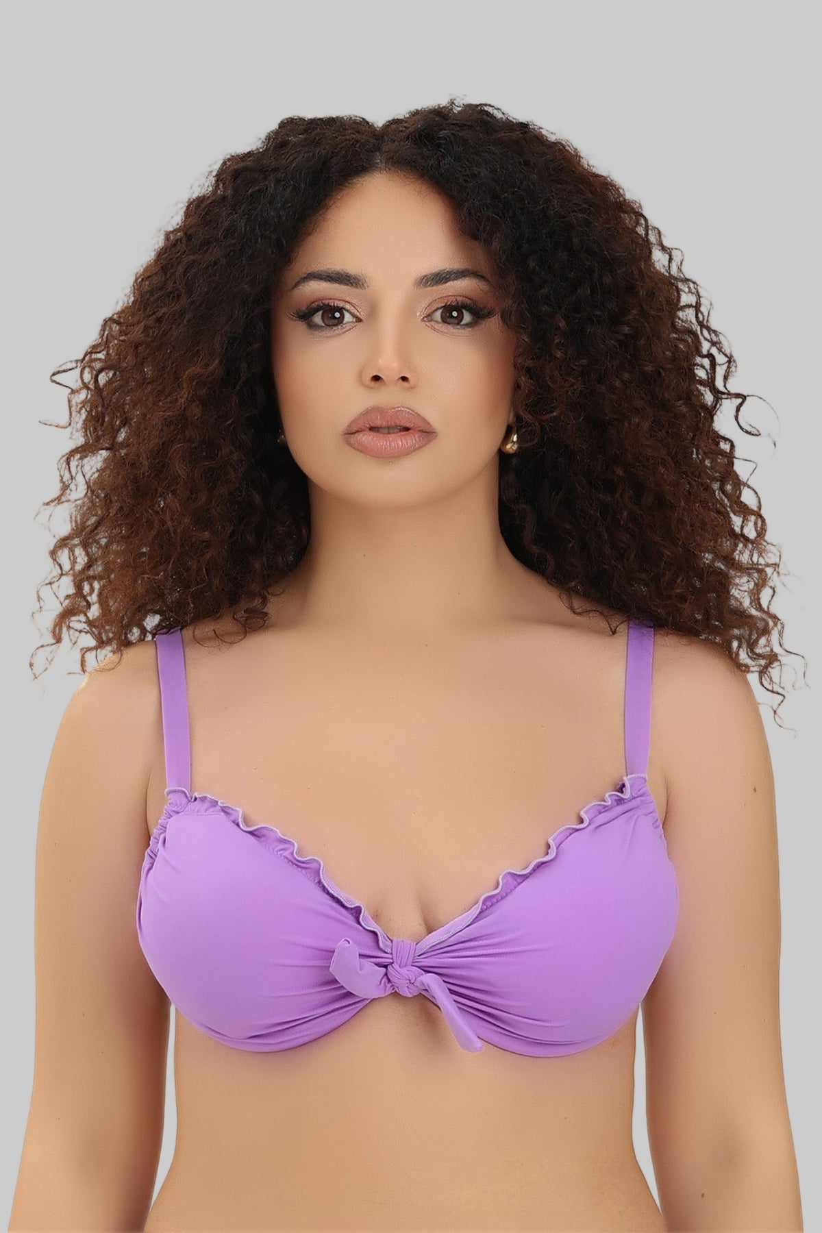 Reggiseno arricciato con ferretto