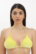 Triangolo Velluto con Strass