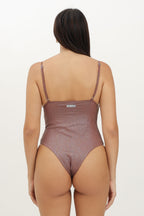 Intero glitter con taglio brasiliano