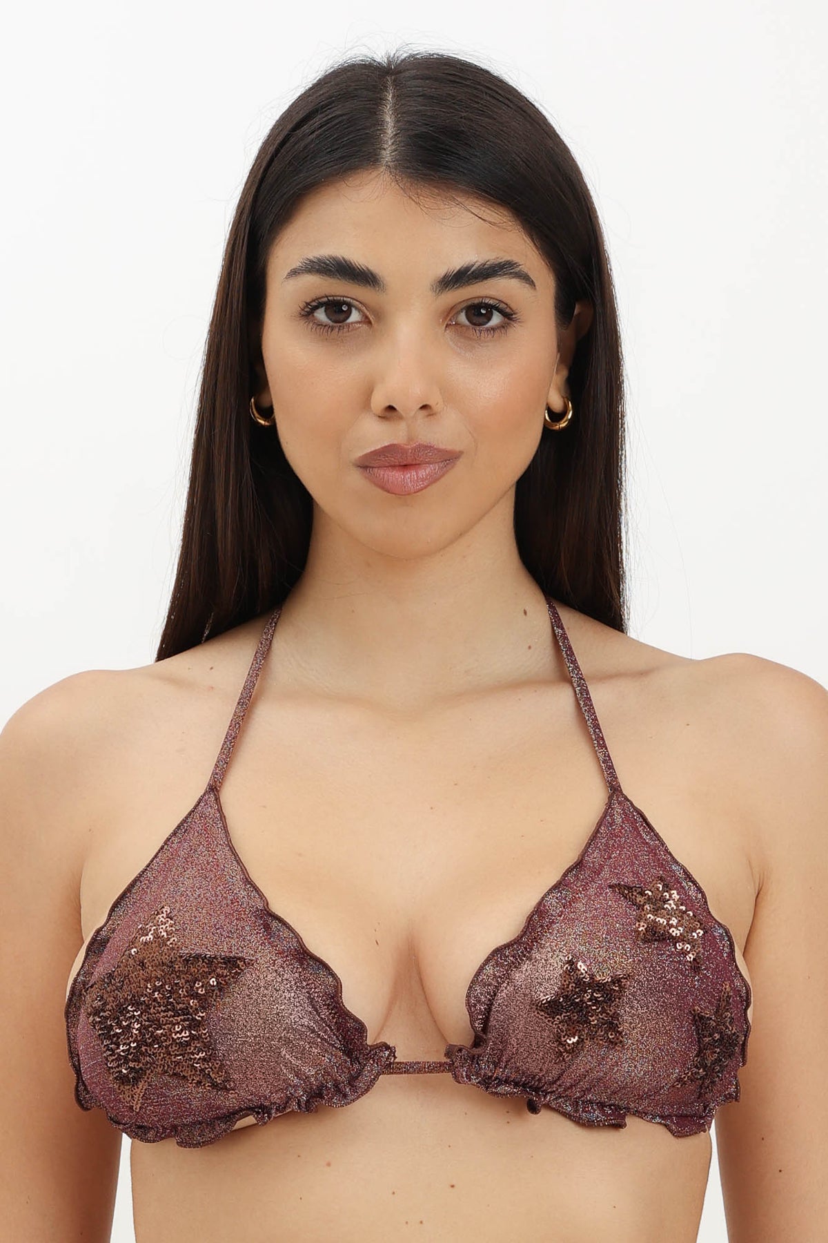 Triangolo Frou Stella Pailettes