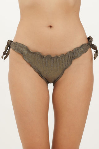 Slip classico regolabile arricciato