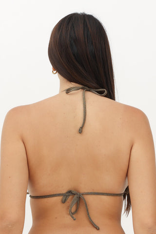 Triangolo Frou Stella Pailettes