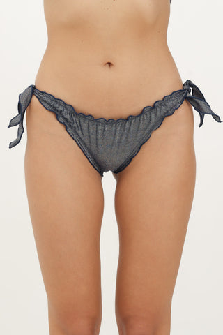 Slip classico regolabile arricciato