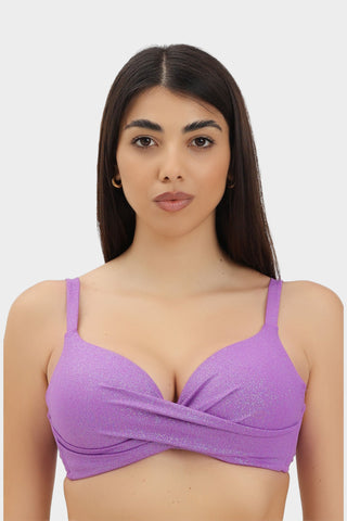 Corpetto Judith Glitter Viola