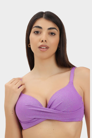 Corpetto Judith Glitter Viola