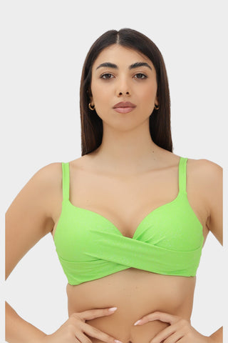 Corpetto Judith Glitter Verde